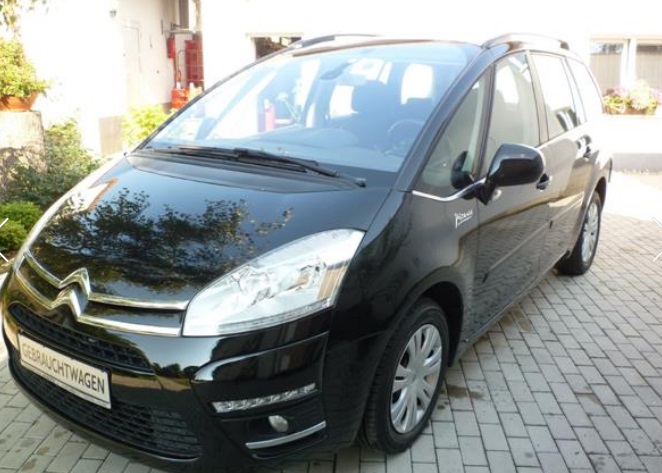 Left hand drive CITROEN C4 GRAND PICASSO 1.6 HDI TENDANCE 7 SEATS